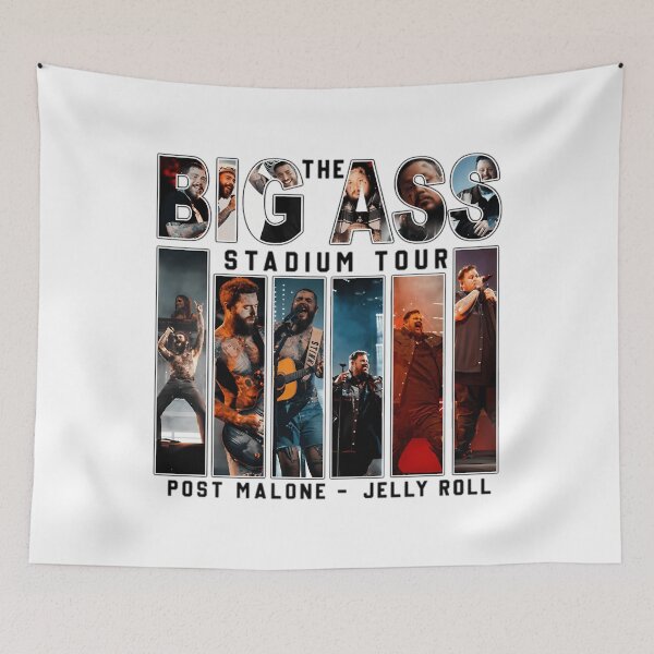 Item preview, Tattooed Country Rock Duo Live Stadium Concert Collage Tour   designed and sold by Vekonn.