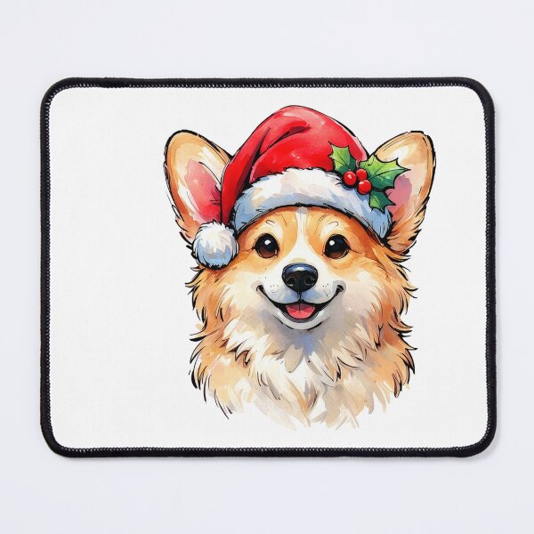 Item preview, Corgi Dog Christmas designed and sold by Timeless Bond Designs.