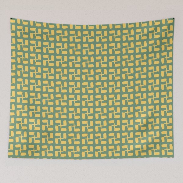 Item preview, Hand Drawn Basketweave Geometric Pattern designed and sold by Zaya_art.