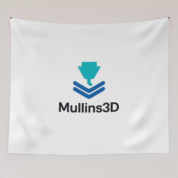 Item preview, Mullins3D Logo designed and sold by LeadDontCtrl.
