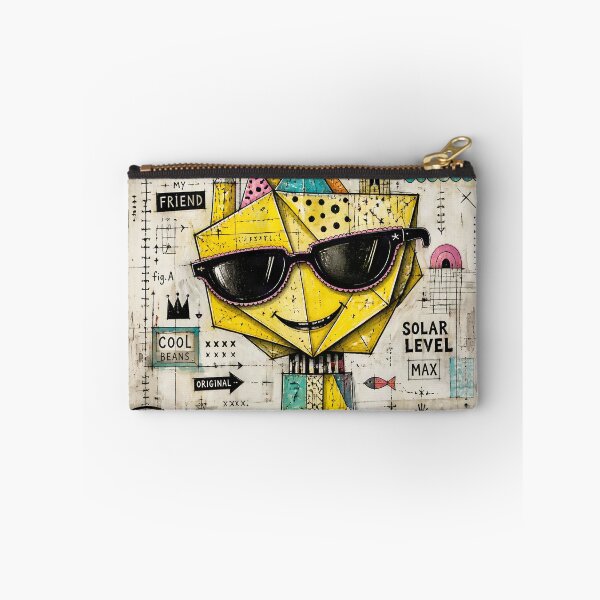 Item preview, Paper Origami Emoticon | Stylish Sunglasses Smiley Art designed and sold by Marcu Ioachim.