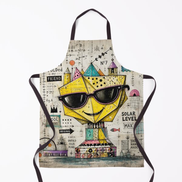 Item preview, Paper Origami Emoticon | Stylish Sunglasses Smiley Art designed and sold by Marcu Ioachim.