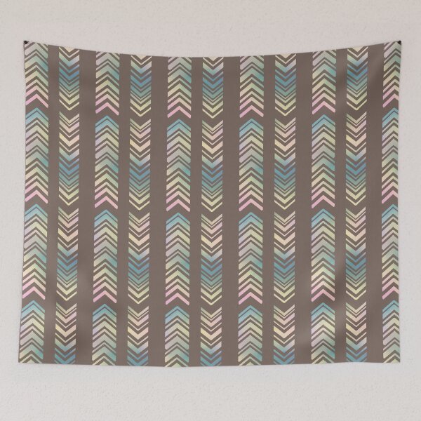 Item preview, Broken Pastel Herringbone  designed and sold by JaygiesDesign.
