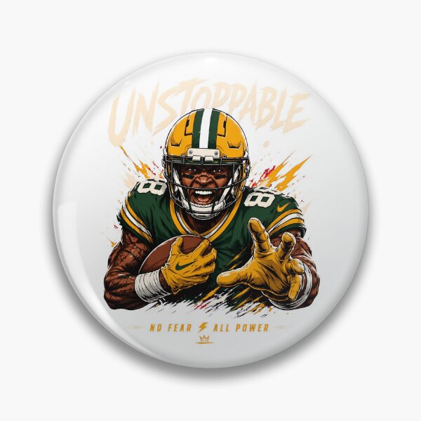 Item preview, Unstoppable Green Bay Football Player designed and sold by WendyFord57919.