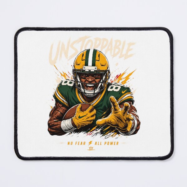 Item preview, Unstoppable Green Bay Football Player designed and sold by WendyFord57919.