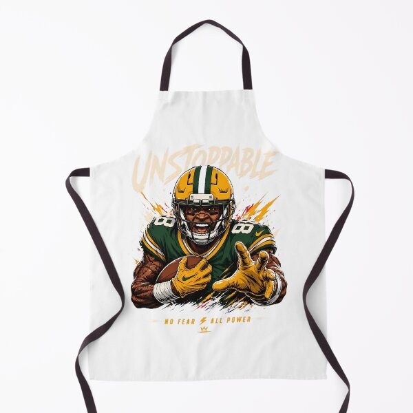 Item preview, Unstoppable Green Bay Football Player designed and sold by WendyFord57919.