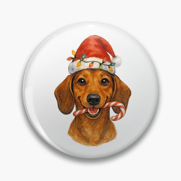 Item preview, Dachshund Dog Christmas designed and sold by Timeless Bond Designs.