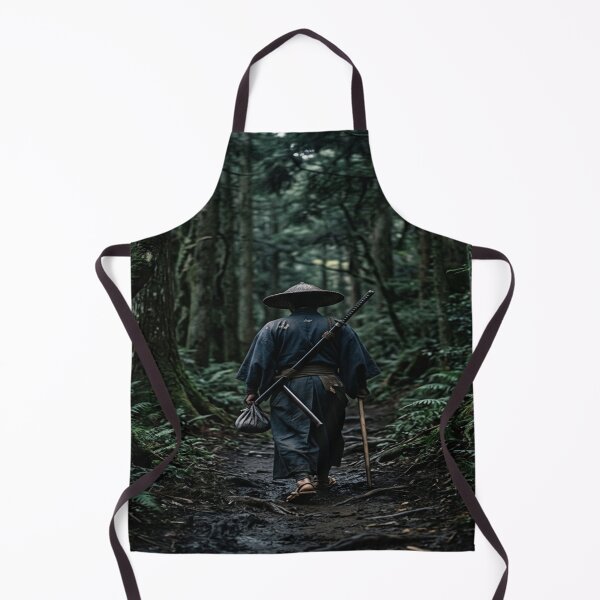 Item preview, Samurai walking through forest designed and sold by Solomon-Ent-144.
