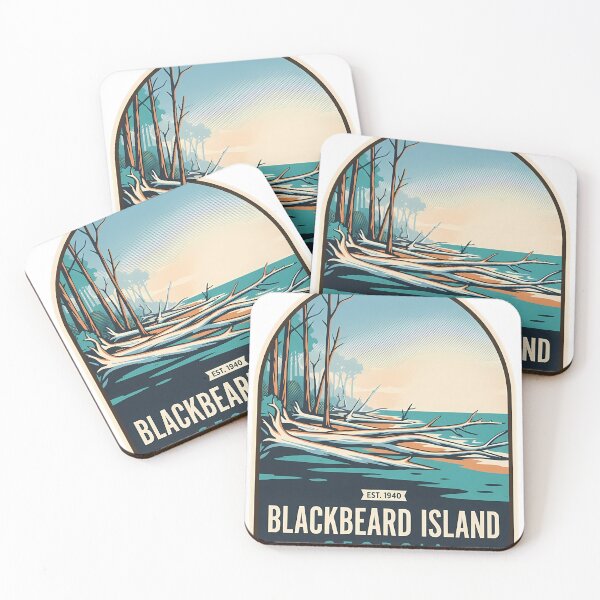 Item preview, Blackbeard Island Georgia designed and sold by DetourDgn.