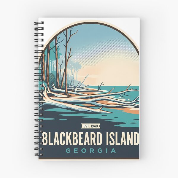 Item preview, Blackbeard Island Georgia designed and sold by DetourDgn.