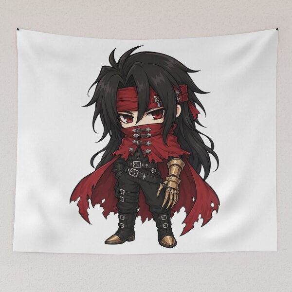 Item preview, Chibi Vincent Valentine Final Fantasy 7 | FFVII Fanart  designed and sold by bapupa.