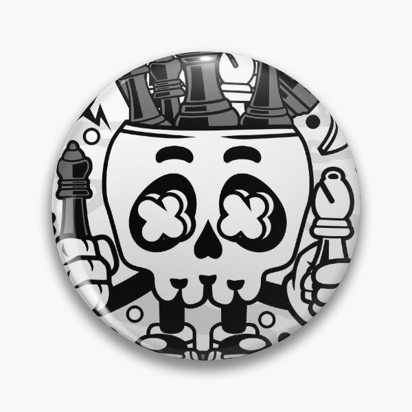 Item preview, Chess, skull designed and sold by TheBestNo1.