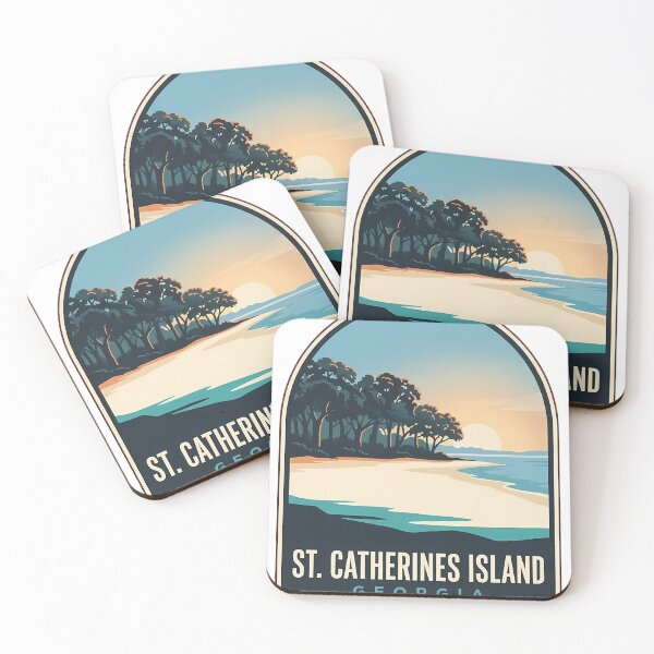 Item preview, St. Catherines Island Georgia designed and sold by DetourDgn.