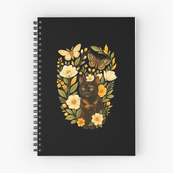 Item preview, Tortoiseshell Cat Floral Butterfly Oval Art designed and sold by OlyvieArt.