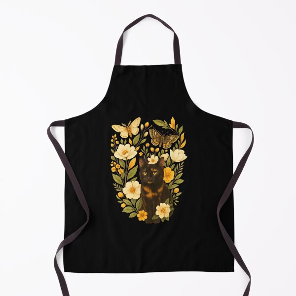 Item preview, Tortoiseshell Cat Floral Butterfly Oval Art designed and sold by OlyvieArt.