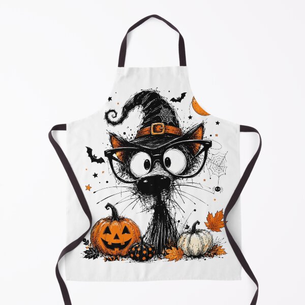Item preview, funny Halloween Black Cat dog lover pet gift designed and sold by Amzkao.