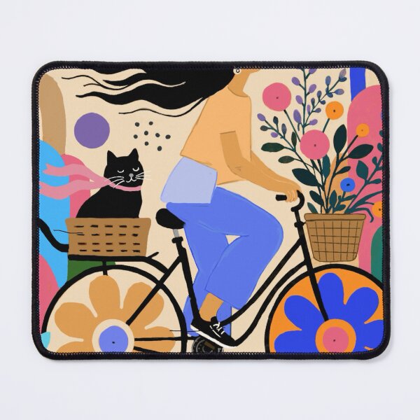 Item preview, Girl on a bicycle designed and sold by NeuroArtGallery.