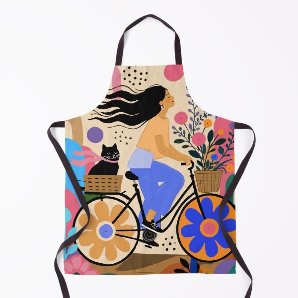 Item preview, Girl on a bicycle designed and sold by NeuroArtGallery.