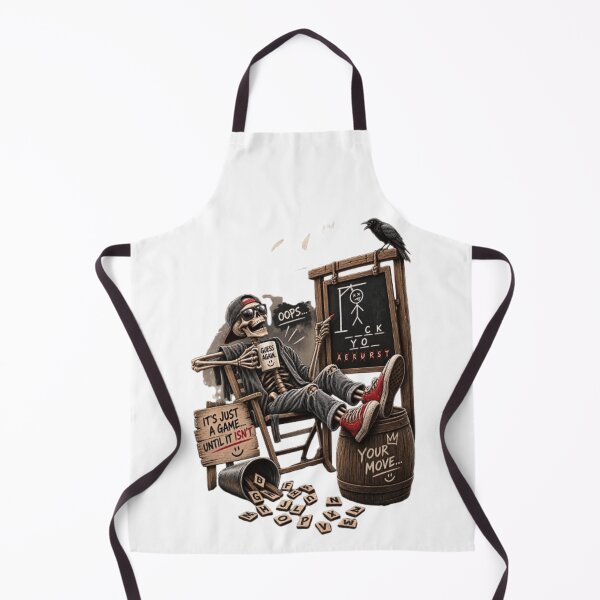 Item preview, Skeleton playing Hangman designed and sold by IvanaIka.