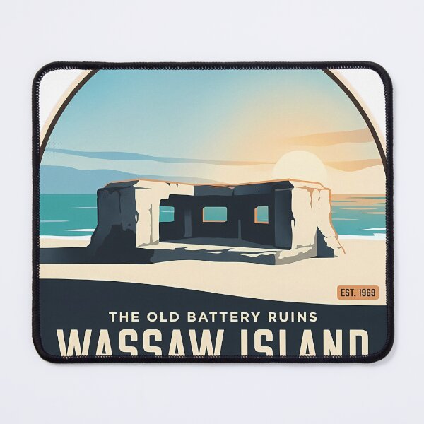 Item preview, Wassaw Island Georgia designed and sold by DetourDgn.