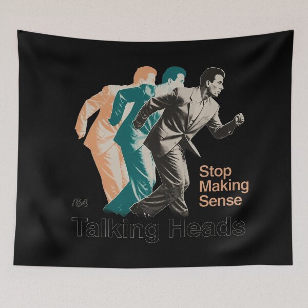 Item preview, Talking Heads Stop Making Sense Retro Poster designed and sold by Clayborn1Carrie.