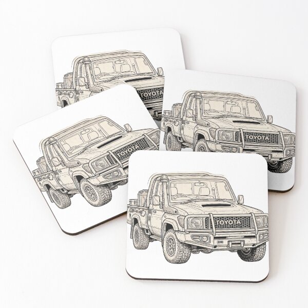 Item preview, Toyota Landcruiser 79 series Plain designed and sold by TribeAndTrend.