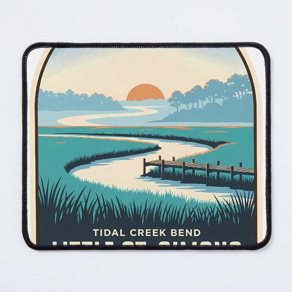 Item preview, Little St. Simons Georgia designed and sold by DetourDgn.