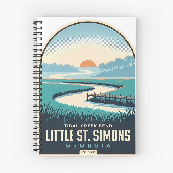 Item preview, Little St. Simons Georgia designed and sold by DetourDgn.