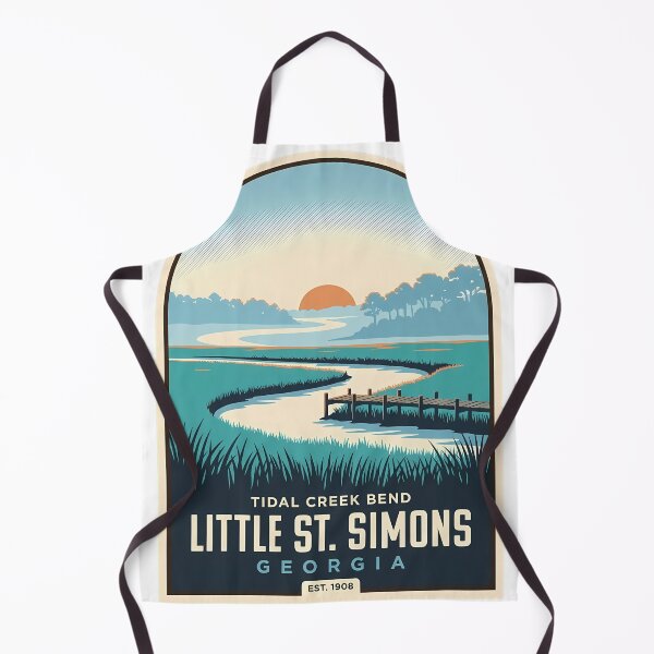 Item preview, Little St. Simons Georgia designed and sold by DetourDgn.