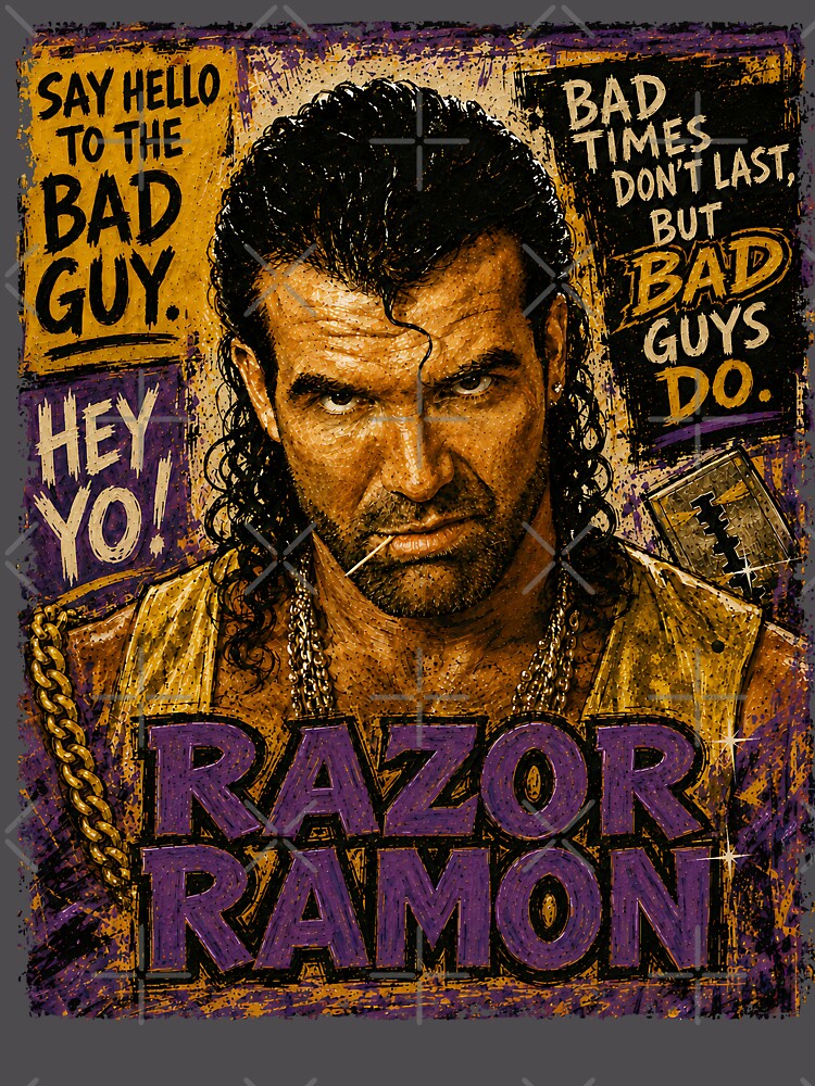 Thumbnail 6 of 6, Premium Oversized Sweatshirt, Razor Ramon designed and sold by TeeCodes.