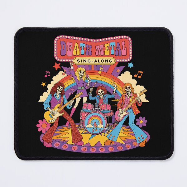 Item preview, Death Metal Sing-along Retro Graphic designed and sold by Clayborn1Carrie.