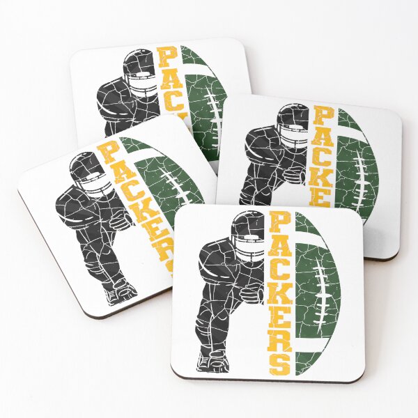 Item preview, Green Bay Packers Football Silhouette designed and sold by BrittanyB44730.