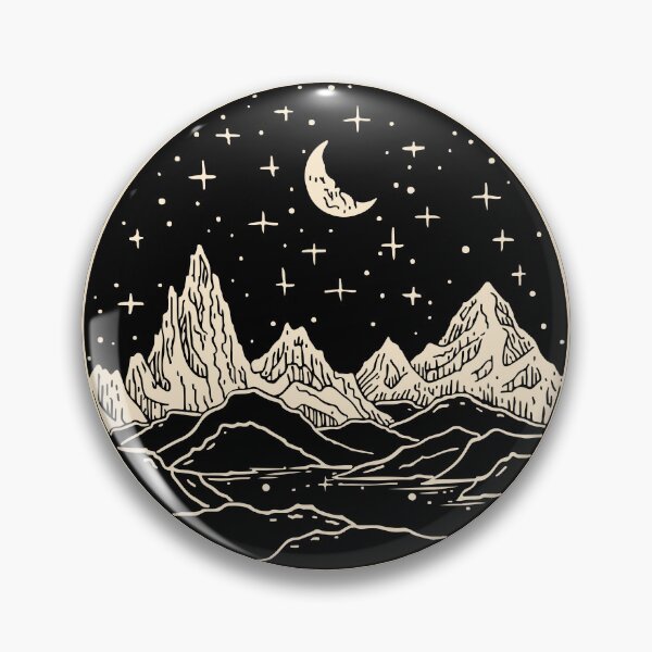 Item preview, Sacred Mountain Peaks and Midnight Moon Circle designed and sold by Vision Crafted.
