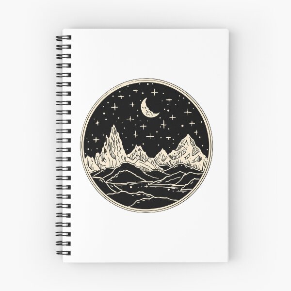 Item preview, Sacred Mountain Peaks and Midnight Moon Circle designed and sold by Vision Crafted.