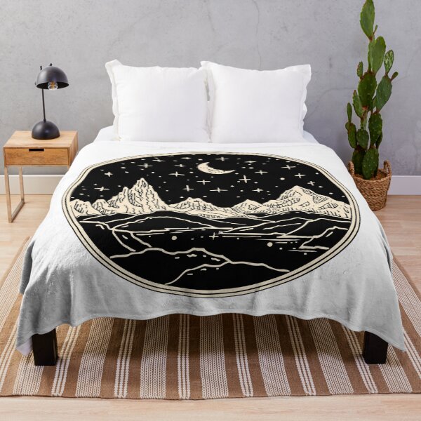 Item preview, Sacred Mountain Peaks and Midnight Moon Circle designed and sold by Vision Crafted.