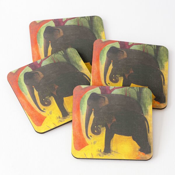 Item preview, Two elephants by Amrita Sher-Gil (1940) designed and sold by Vernissage-dart.