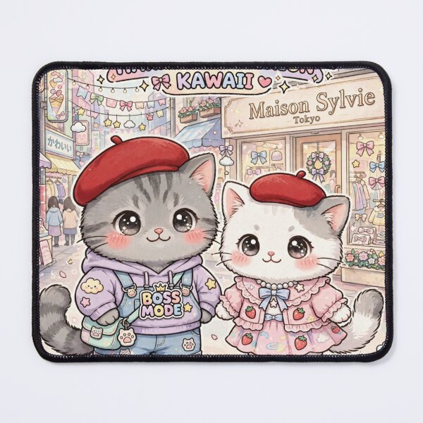 Item preview, Boss Mode Harajuku Tokyo Japan Cats Junior 7kg Freda 2kg Kawaii designed and sold by MAISON SYLVIE.