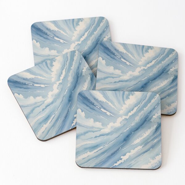 Item preview, Abstract Blue Wave designed and sold by MaverlyShop.