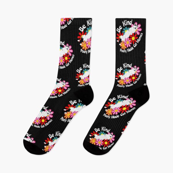Item preview, Be Kind Poorly Made Cat Memes Flower Cat designed and sold by OlyvieArt.
