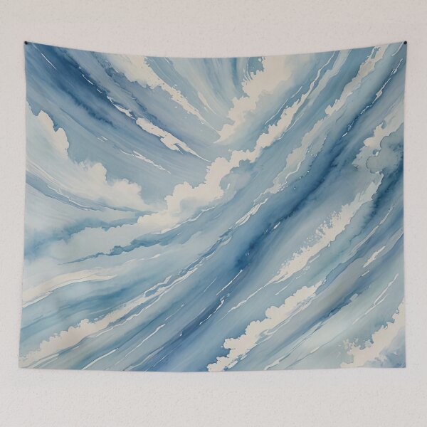 Item preview, Abstract Blue Wave designed and sold by MaverlyShop.