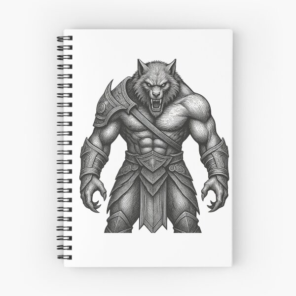 Item preview, Werewolf Ripping Into the Night T-Shirt, Vintage Werewolf Warrior Gift, Gothic Horror Monster Graphic Tee, Full Moon Wolf Art designed and sold by pawsome purrfect.