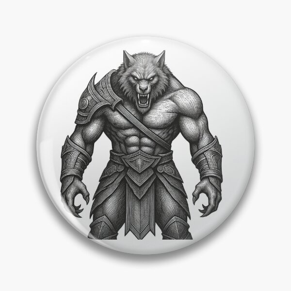 Item preview, Werewolf Ripping Into the Night T-Shirt, Vintage Werewolf Warrior Gift, Gothic Horror Monster Graphic Tee, Full Moon Wolf Art designed and sold by pawsome purrfect.