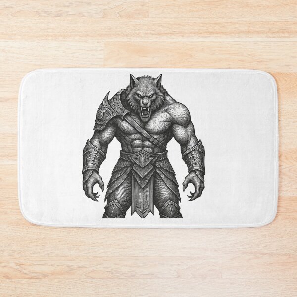 Item preview, Werewolf Ripping Into the Night T-Shirt, Vintage Werewolf Warrior Gift, Gothic Horror Monster Graphic Tee, Full Moon Wolf Art designed and sold by pawsome purrfect.