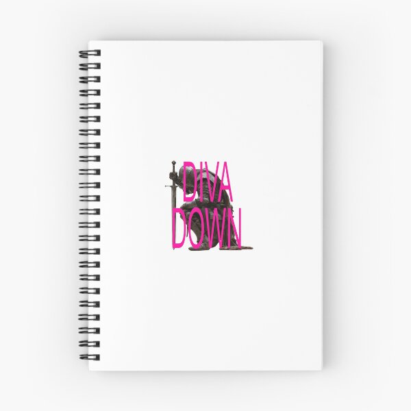 Item preview, Diva Down – Gothic Knight Dark Humor Sticker designed and sold by elwinadonburg.