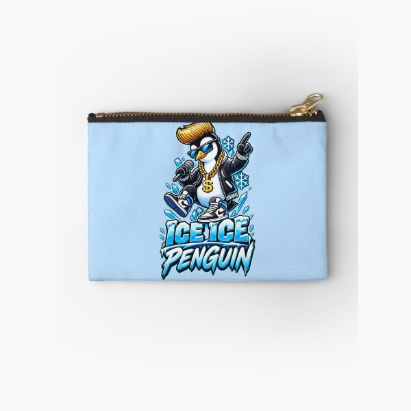 Item preview, Ice Ice Penguin – Funny Hip-Hop Penguin Throwback designed and sold by pUNKnown.