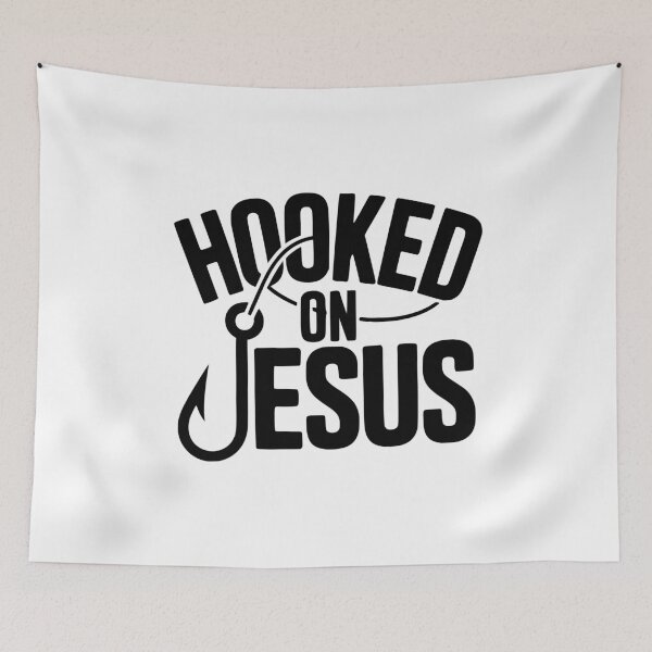 Item preview, Hooked On Jesus designed and sold by Frank Ring.