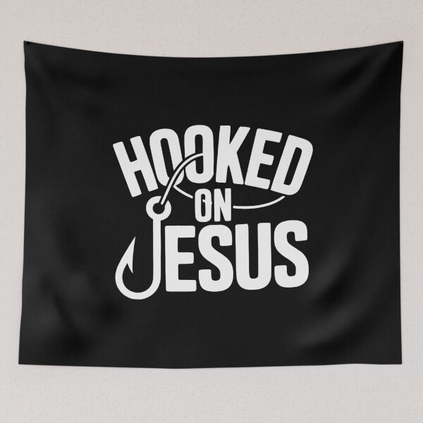 Item preview, Hooked On Jesus designed and sold by Frank Ring.