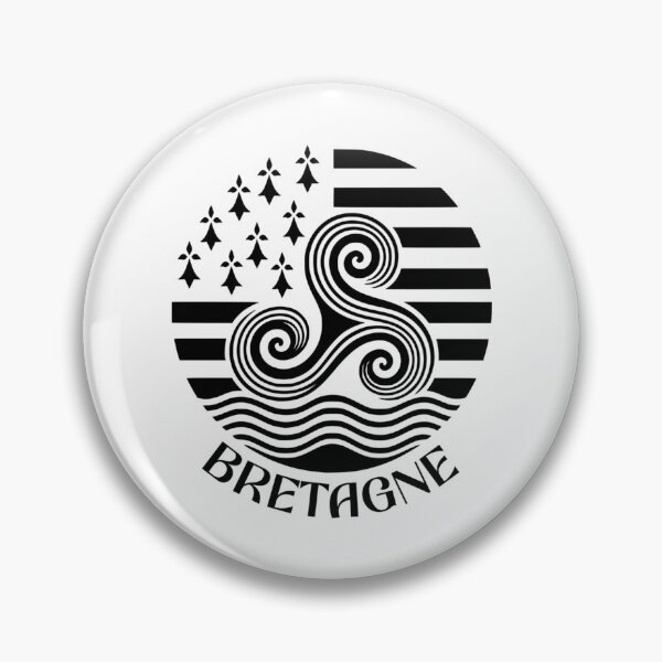 Item preview, Bretagne Triskello Breton Flag designed and sold by risti-anGarrard.