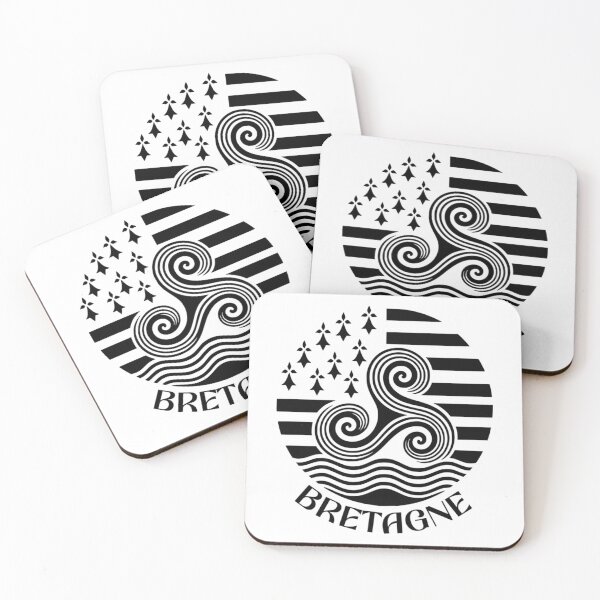 Item preview, Bretagne Triskello Breton Flag designed and sold by risti-anGarrard.