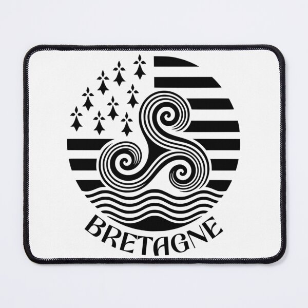 Item preview, Bretagne Triskello Breton Flag designed and sold by risti-anGarrard.